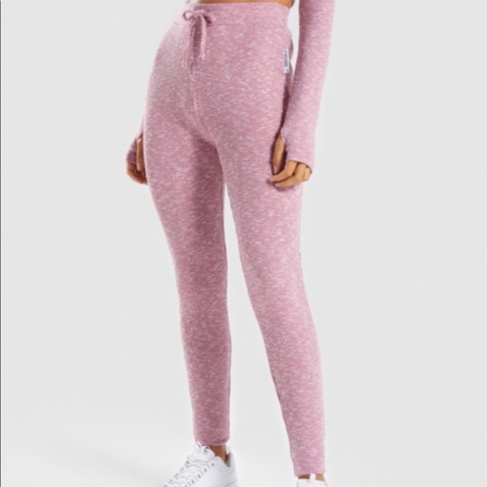 Gymshark Slounge Leggings - Dusty Pink